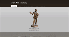 Desktop Screenshot of newartsfoundry.com